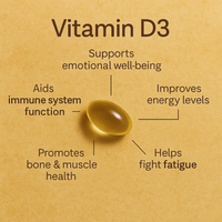 SOLYN Vitamin D3 Mood & Energy Support for Women